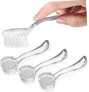 WOFASHPURET Foot Brush Set 3 Pack Nail Brush Cleaner for Fingernail Scrubbing Long Handle Stiff Bristles for Manicure