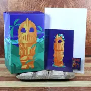 Geeki Tikis The Rocketeer Tiki Mug 40th Anniversary LE Postcard Pinback Gift Set