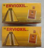 2X ERVIOXIL AZTECA TE - 2 CAJAS CON 25 SOBRES c/u - ENVIO GRATIS