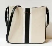 MICHAEL KORS JET SET TRAVEL LARGE MESSENGER CROSSBODY BAG BLACK MULTI