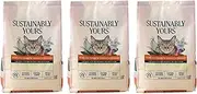OFT Original Sustina Bries Yuers Multi-CAT 12.2 lbs (5.9 kg) x 3, Hardening, Unscented, Colorless, Natural Material, Grain-based Cat Litter, Less Dust, Small and Medium Mixed Grains