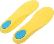 LIFKOME 1 Pair Sports Insoles Breathable Shoe Pad Inserts for Men Women Basketball Soccer Running Red