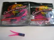 Leland Lures Crappie Magnets 2 packs 30 pc total midnight pink
