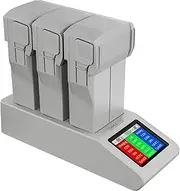Battery Charger for DJI Mini 4 Pro/Mini 3/Mini 3 Pro LCD Charging Hub Compatible with DJI Mini 4 Pro/Mini 3/Mini 3 Pro Charge Three Batteries in Sequence Mavic Mini 3 4 Drone Charger Accessories