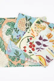 Organic Cotton Four Starter Beeswax Wraps Pack--BEE-ORG4START