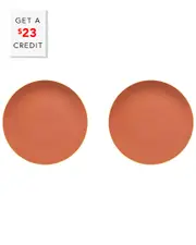 Vista Alegre Mar Salmon Charger Plates (Set Of 2) with $23 Credit