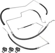 3PCS Power Steering Hose Pressure Return Line Assembly for Rainier CXL 2004-2007 Trailblazer LT LS LTZ EXT Envoy XL 2002-2009 365451 365607 365781