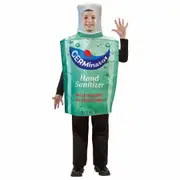 Germinator Hand Sanitizer Bottle Funny Unisex Child Boys Girl Costume 7-10