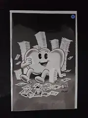 Garbage Pail Kids Origins: Whatnot the Whatty Buddy - B&W Cover - Dynamite