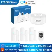 Tuya Smart Phone APP Alert 120DB Siren Wireless WiFi Home Security Alarm System