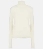 [Rohe] Róhe Jersey turtleneck top UK 16 white