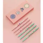Monami 153 Danha Edition Ballpoint pens 0.5mm 6ea Ink 4 colors SET