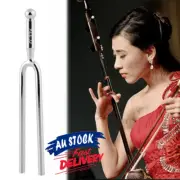 A Tuning Fork with Soft Shell Case Musical Instrument Violin Mandolin "A" 440Hz