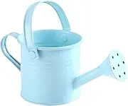 Kids Watering Can, Small Blue Watering Can, 2.8x4.7 Kids Watering Can with Handle, Rustproof Metal Watering Can, Portable Indoor Watering Can, Watering Cans