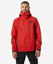 ODIN 9 WORLDS INFINITY 3L JACKET, Infinity red | Helly Hansen AU