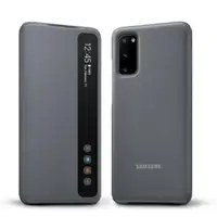 在飛比找蝦皮購物優惠-三星原廠 Galaxy S20+ 5G 灰色全透視感應皮套