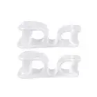 2Pcs Toe Spacers Gel Big Toe Spacers Toe Spreader for Overlapping Toes Women Men