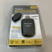 NEW SEALED Targus Secure Digital Card Reader Writer USB High Speed For PC MAC