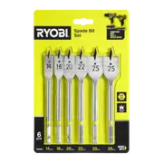 Ryobi 6 Piece Spade Bit Set