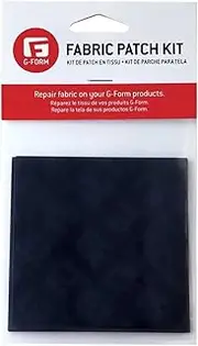 G-Form Unisex - Adult Sleeve Patch Kit Anklet, Black-G Logo, OS