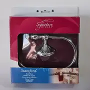 Signature Bathware Bath Unlimited Stamford Towel Ring Polished Chrome Hardware