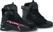 Ixon Bull 2 Waterproof Ladies Motocycle Shoes, black-pink, Size 40 for Men Black Pink