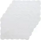 100% Cotton Quilted Placemats Set of 6,Washable Cloth Table Placemats for Kitche