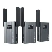 3pc Synco UHF Wireless Lavalier Microphone System RX/TX Kit For Vlogging