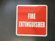 Fire Extinguisher Signs (300x300) New - Australian Made