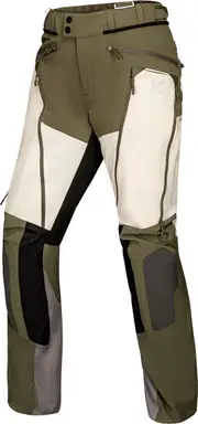 IXS Venture-Air 1.0, textile pants , color: Light Grey/Olive/Grey , size: M