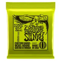 在飛比找momo購物網優惠-【ERNIE BALL】2621 七弦電吉他套弦 10-56