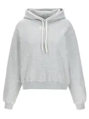 [T By Alexander Wang] T By Alexander Wang-Essential Terry Felpe Grigio-Donna XXS Gray