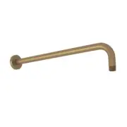 Rohl MB3549FB Graceline Wall-Mounted 16" 90 Degree Shower Arm in FRENCH BRASS