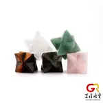 礦石按摩器 星型手掌按摩器 白水晶 粉晶 綠東菱 虎眼石 龍血石