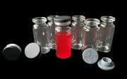 500 PCS 10ml Headspace Vials Clear Glass Bottle 20mm Crimp top Flat Bottom HPLC