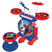 Lexibook Spider-Man Electronic Luminous Drums Set with Seat