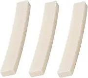CIMAXIC 3Pcs String Guitar String Bone Nuts for Electric Acoustic Guitars Durable Replacement Accessories for Improved Sound and String Stability