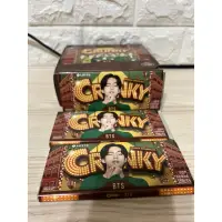 在飛比找蝦皮購物優惠-BTS x LOTTE CRUNKY 脆米果巧克力片韓國 （