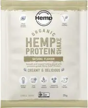 Hemp Foods Australia Organic Hemp Protein Shake Natural 7x35g
