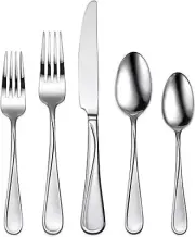 Soar 65 piece pc Set Service for of 12 Oneida Stainless Flatware