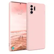 MCC For Samsung Galaxy Note10+ Plus Soft Liquid Silicone Shockproof Case Cover Note 10+ N975 N976 [Pink]
