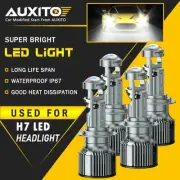 4x H7 LED Headlight Kit High Low Beam Bulb 30000LM Super Bright 6500K White Y19 (for: Land Rover)