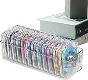 Nail Display Storage Box, Press Nail Packaging Boxes,Dust-proof Jewelry Display Container Holder | False Nail Storage Organizer for Nails