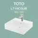【TOTO】原廠公司貨-L710CGUR台上盆-W500xD450xH135m(喜貼心抗污釉)
