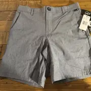Volcom Frickin Cross Shred Static Shorts Big Boys Size 28 Medium 16 Navy
