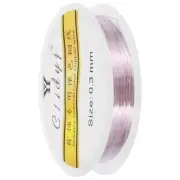 1pcs Craft Wire Resistant Beads Copper Wire for Jewelry Making(Rose Gold)