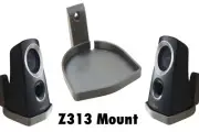 Wall Mount Bracket Holder for Logitech Z313 Bluetooth Speakers