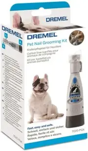 Dremel Pawcontrol Quiet Cordless Pet Nail Trimmer Dogs Cats Grooming Grinder