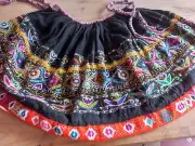 Peruvian Typical Costumes Cusco embroidered pollera Andean community