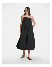 [Decjuba] Eliza Bubble Maxi Dress in Black